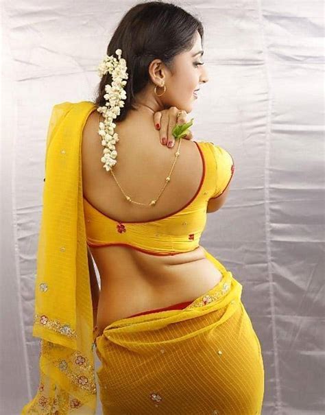 anushka shetty sexy avatar in yellow saree in movie vedam 2010
