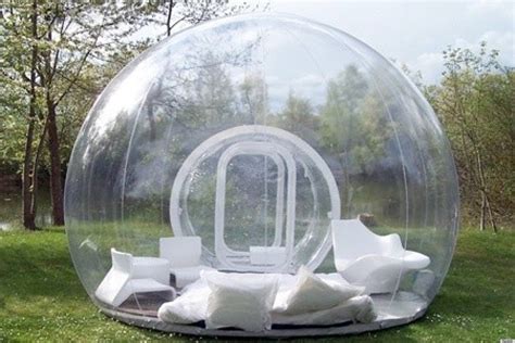 sleep   stars   inflatable clear bubble tent getdatgadget
