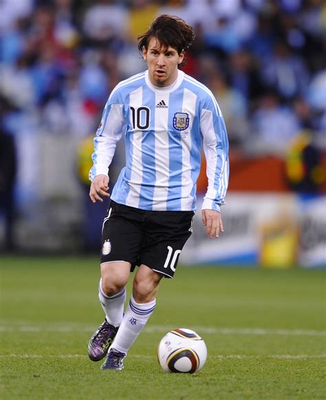 Top Footballer Wallpaper Lionel Messi Argentina Jersey Hq