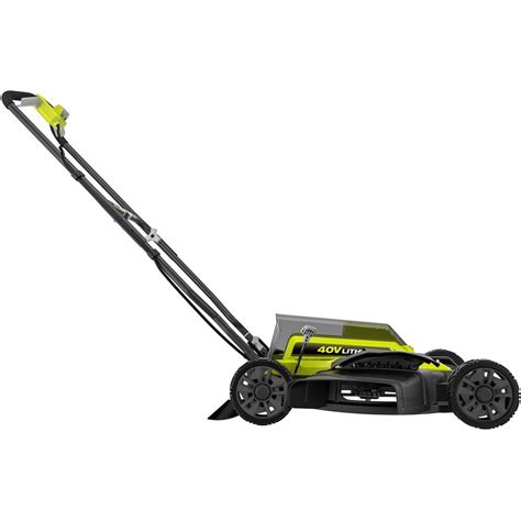 Ryobi 18 In 40 Volt 2 In 1 Lithium Ion Cordless Battery Walk Behind