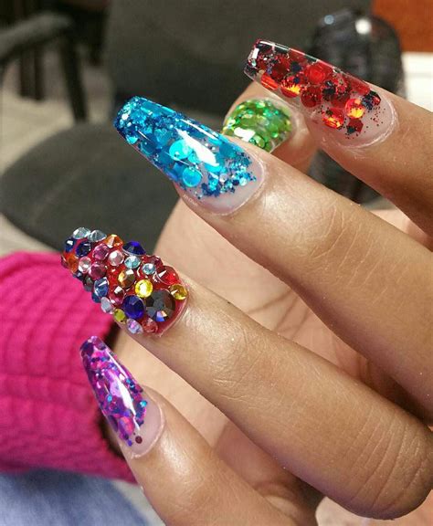 acrylic nail art designs  style