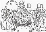 Nacimiento Colorat Nasterea Desene Iisus Weihnachten Nino Epiphany Ausmalbilder Kerstfeest Finerfem Math sketch template