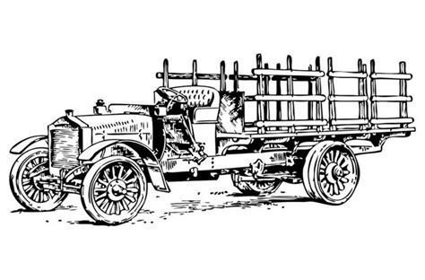 vehicle transportation coloring pages printable