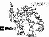 Nexo Coloring Pages Knights Knight Getcolorings sketch template