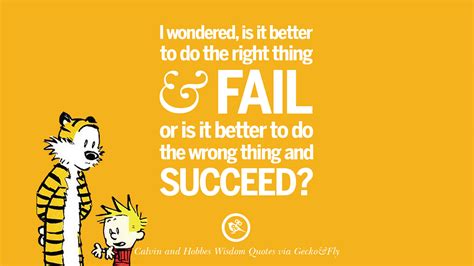 10 Calvin And Hobbes Words Of Wisdom Quotes And Wise Sayings