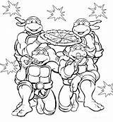 Ninja Christmas Coloring Pages Turtle Turtles Getcolorings Color Printable Mutant Teenage sketch template