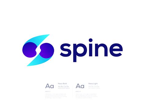 spine logo mark  medical spine logo design concept  freelancer