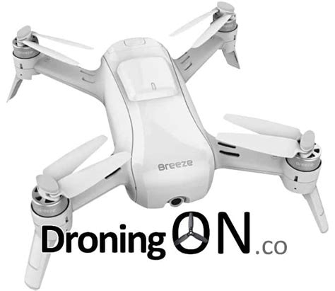 yuneec breeze  drone released compact selfie quadcopter droningon