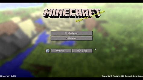 Minecraft April Fools Title Screen Song Youtube