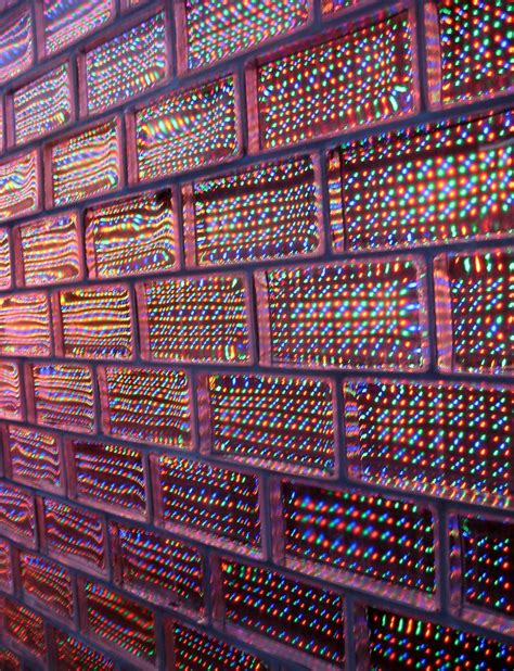 Pixel Bricks A Closeup Of The Glass Bricks In Millennium