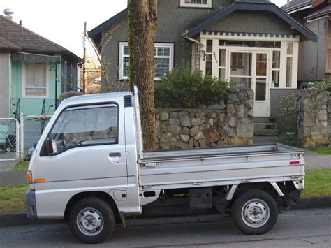 parked cars vancouver kei truck