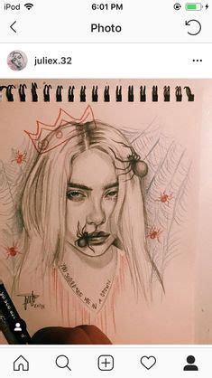 whenthepartysover black  white drawing billie eilish sad drawings   sad drawings