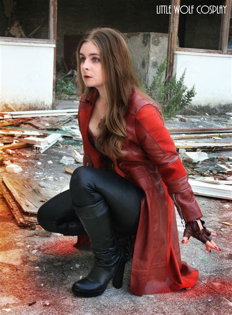 scarlet witch civil war cosplay porn pic