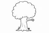 Tree Coloring Printable Pages Trees Kids Fall sketch template