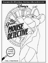 Speurneuzen Basil Raton Malvorlagen Disneykleurplaten Animaatjes Disneymalvorlagen Kleurplatenwereld Disneydibujos sketch template