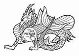 Dragon Coloring Ice Pages Printable Getcolorings Print Color sketch template
