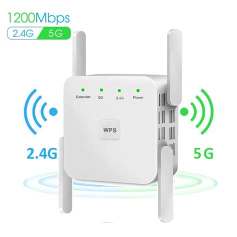 mbps wifi extender range signal booster wireless dual band network repeater walmartcom