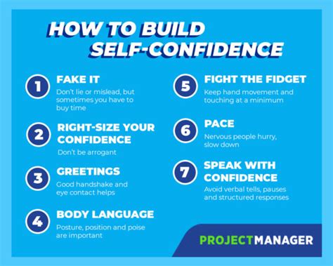 7 secrets for conveying confidence as a project manager
