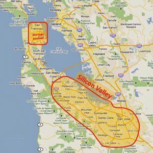 silicon valley map  tbk consult