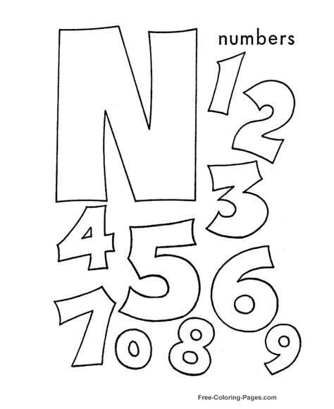 learning numbers preschool number worksheets