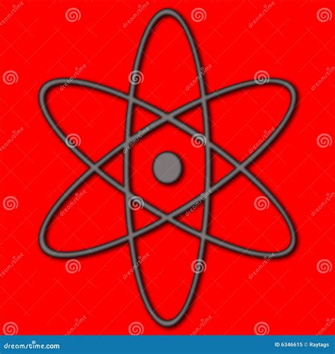 atomic symbol royalty  stock photo image
