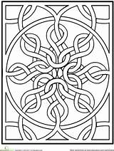Keltische Ausmalen Knit Muster Lire sketch template