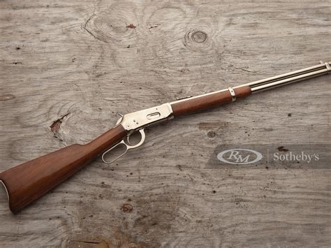 winchester model   caliber lever action rifle  milhous collection  rm sothebys