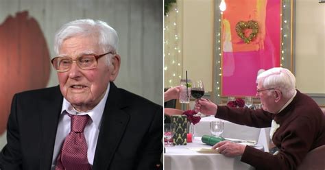101 year old man on british reality show first dates video popsugar australia love and sex