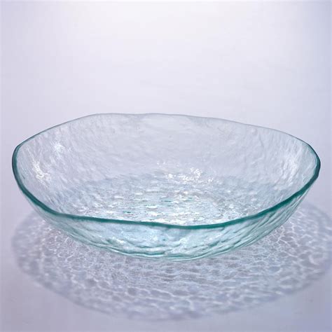 Salt Extra Large Serving Bowl Handmade Glass Bowls Bowl Glass