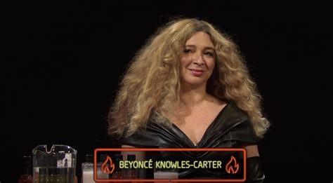 snl maya rudolph revives beyoncé impersonation in hot