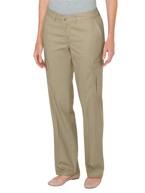 dickies womens premium relaxed straight cargo pants fp
