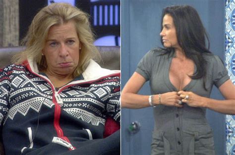 celebrity big brother katie hopkins takes shower with