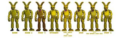 multiple spring bonnie versions edit complete  goldenrichard