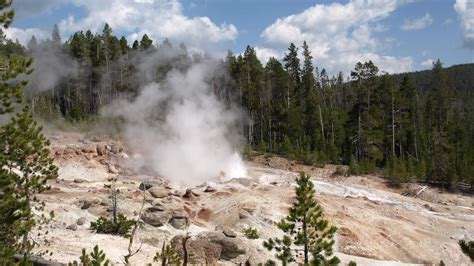 yellowstone s steamboat geyser keeps erupting and scientists aren t