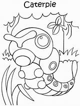 Pokemon Coloring Pages Caterpie Word Kids Printable Search Para Colorear Coloringpagebook Colouring Visit Colorir Books Comment Advertisement Comments Målarböcker Målarbilder sketch template