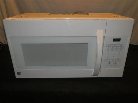 kenmore  cu ft   range microwave hood combination  kenmore microwave hood