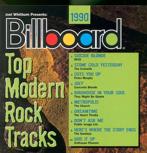 Billboard Top Modern Rock Tracks 1990 Various Artists Songs