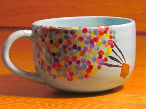 imperishable   inspired mug  painted pottery mugs