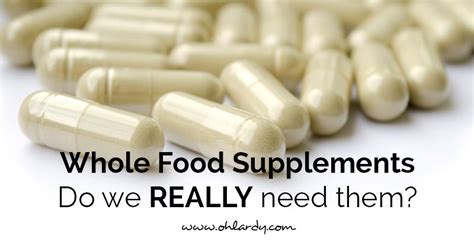 food supplements       lardy