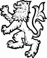 Lion Clipart Medieval Heraldic Clip Drawing Heraldry V1500 Trainer Judah Vector Tatoo Salvo Getdrawings Clipartmag Clipground sketch template