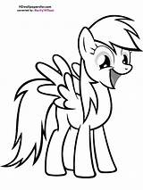 Coloring Pages Pony Little Rainbow Dash Friendship Magic Derpy Baby Clipart Hooves Color Mlp Getcolorings Panda Littlr Print Popular sketch template