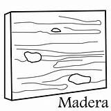 Madera Wood Coloring Para Colorear Pages sketch template