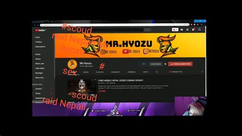 scout raid mr hyozu indian youtuber raid nepali youtuber sex scout