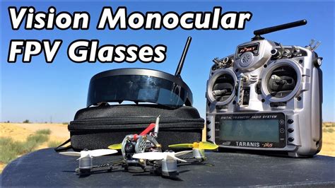 vision   ch monocular fpv glasses youtube