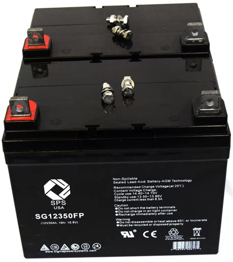 sps brand  ah replacement battery  pride mobility victory