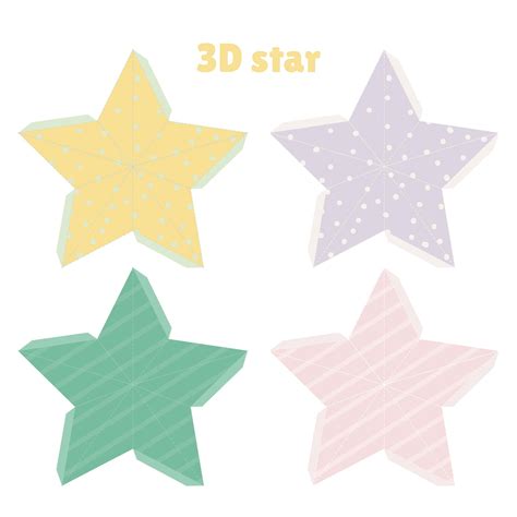 printable  paper star
