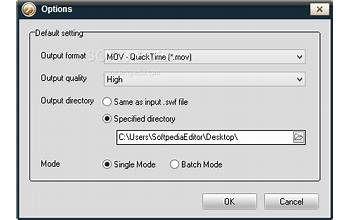 iPixSoft SWF to MOV Converter screenshot #2