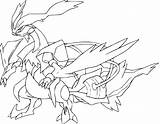 Pokemon Kyurem Imprimer Reshiram Legendaire Zekrom Forme Concernant Greatestcoloringbook Bukaninfo Imprimé Fois sketch template