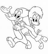 Woody Coloring Woodpecker Pages Getcolorings Getdrawings Color sketch template