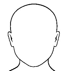 empty face colouring pages clipart  clipart  colouring pics